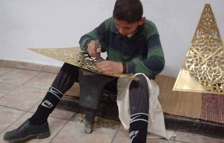 Tetouan - artisan school metalpiercing